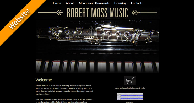 Robert Moss Website