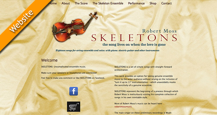 Skeletons Website